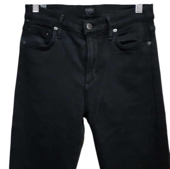 Citizens Of Humanity CoH Women's Rocket Jeans High Rise Skinny Black Size 27 - Picture 5 of 12